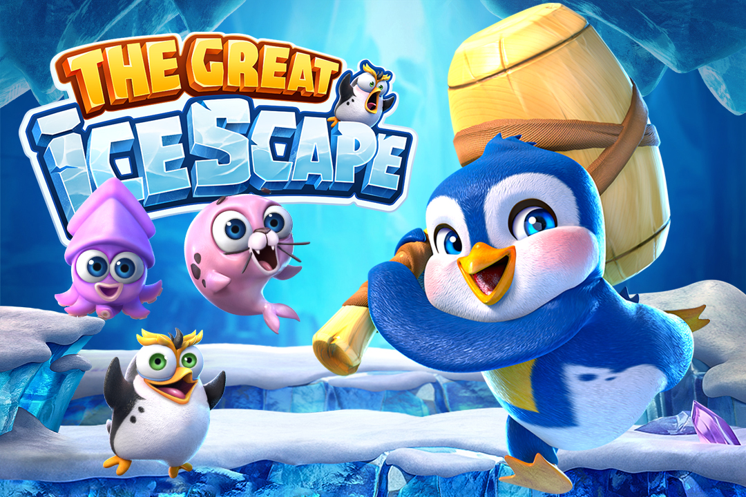 เกม THE GREAT ICESCAPE สล็อตแพนกวินน้อยสุดน่ารัก SBOBET